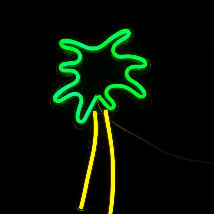 Uždaras baras naktinis klubas „Newish“ didmeninė prekyba pasirinkto dizaino akrilo vaisių dekoratyvinis stalo stalo stendas „Led Neon Light Signage“ alaus akcijos „Led Neon Sign“