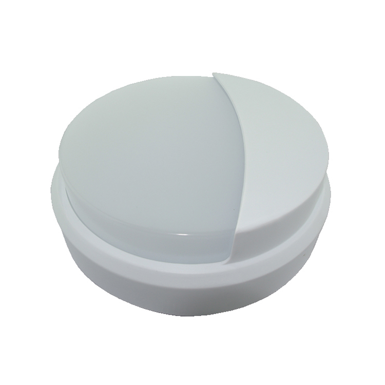 Popular IP65 waterproof plastic round surface 8w 12w 15w 18w wall mounted ceiling light moisture-proof LED bulkhead lamp